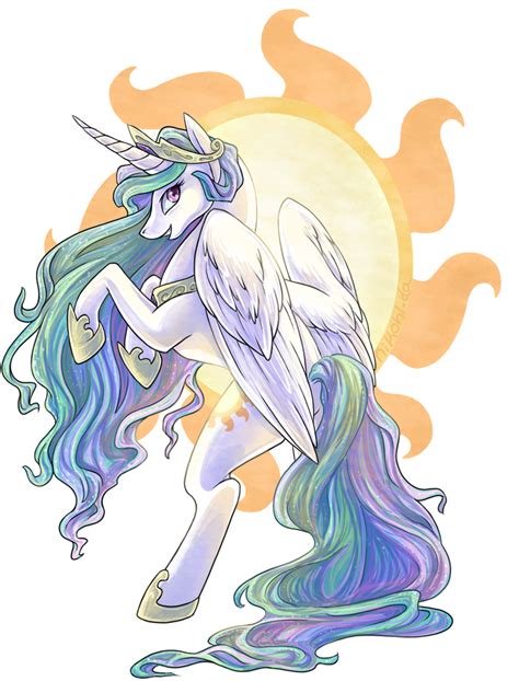 Princess Celestia by nikohl on DeviantArt