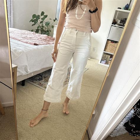 Everlane Pants I Think Theyre Called Organic Wide Depop