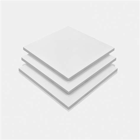 White Polypropylene Sheet Mm Mm Cut To Size Cps