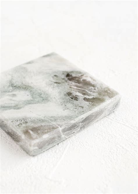 Seascape Marble Coaster Set