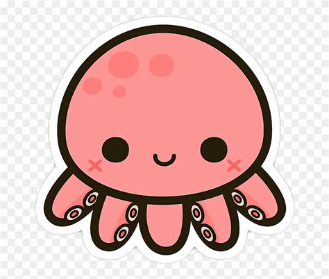 Clip Art Octopus Cute