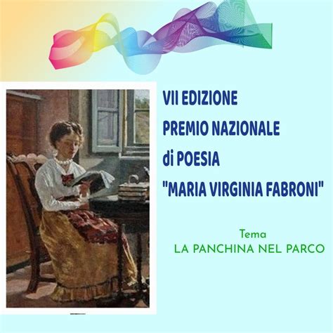 Premio Nazionale Maria Virginia Fabroni Concorsi Di Poesia E Narrativa