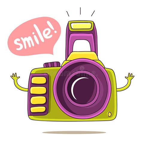 Smile For The Camera Clipart Pink