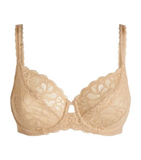 Womens Wacoal Nude Lace Raffine Bra Harrods Uk