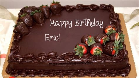 Happy Birthday Eric Cake