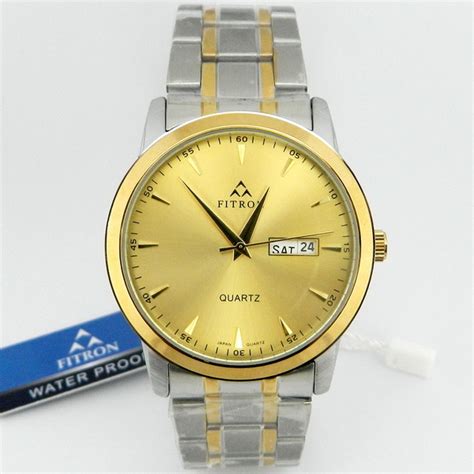 Fitron Two Tone Mens Watch 7 Star Watches Buy Original Watches