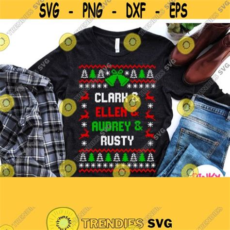 Christmas Vacation Svg Ugly Sweater Svg National Lampoons Movie