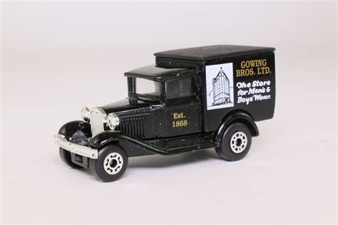 Matchbox Lesney MB 38 Ford Model A Van Gowings Bros Sydney 87789