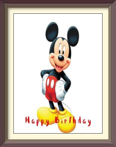 Free Cartoon Characters Birthday Ecards