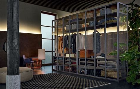 Walk In Closet Design Ideas With Glass Doors