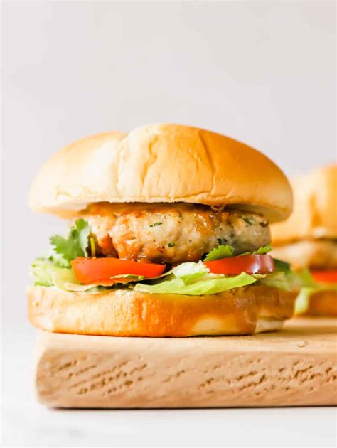 Ground Chicken Burgers Extra Juicy Lenas Kitchen