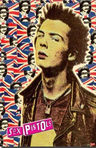 Sid Vicious Saul Bass Sex Pistols Poster God Save The Queen Pop Art