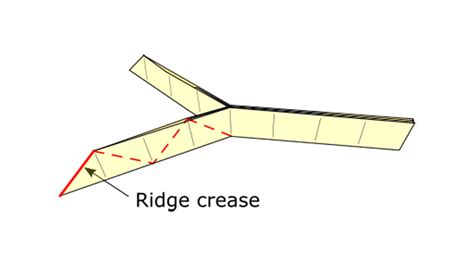 What is origami Ridge crease? | Abrashi Origami School