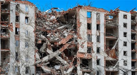 Premium Photo | Great earthquake that destroyed everything