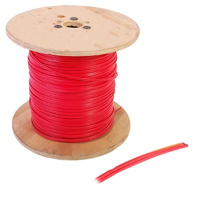 Carrete De Alambre De 305 Metros 2 X 16 AWG Tipo FPLR CL2R Para