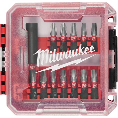 Milwaukee Shockwave Impact Screwdriver Bit Set 13 Piece Sheraton Mall