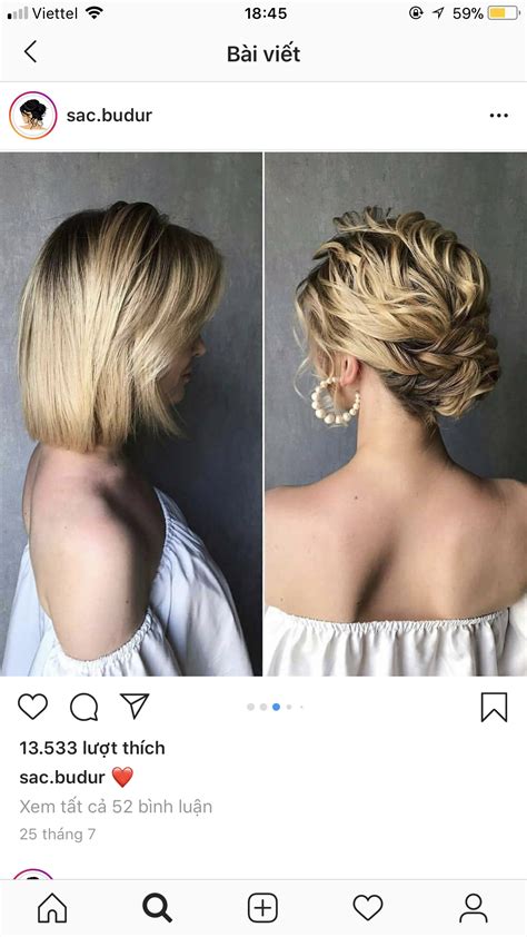 Wedding hairstyles for medium length hair offer many elegant options 9