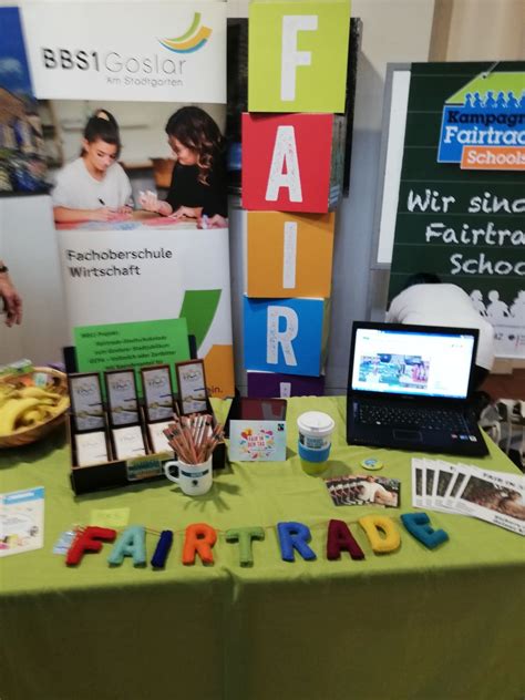 Wir Waren Dabei Markt Der Nachhaltigkeit Fairtrade Schools