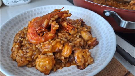 Arroz Meloso De Sepia Y Pulpo Youtube