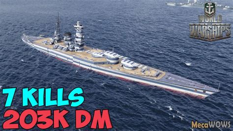 World Of Warships Izumo Kills K Damage Replay Gameplay K