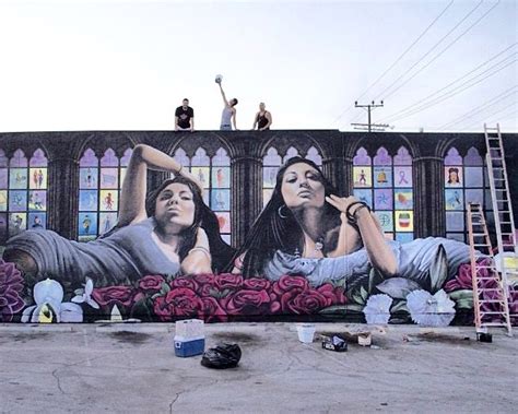 Levi Ponce In Pacoima CA LP Street Art Best Street Art Murals