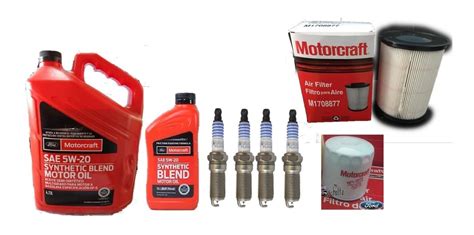 Kit Afinacion 5w20 Motorcraft Ford Escape 2016 2 0 Ecoboost Mercado Libre