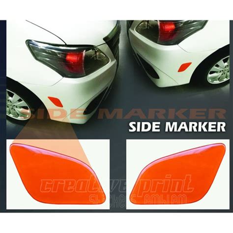 Jual Sticker Timbul Emblem Side Marker 2 Pcs Kota Bandung Creative