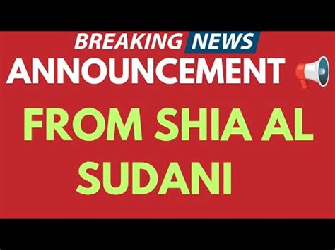 Bold Announcement By Al Sudani About Iraqi Dinar Today 2024iraqi Dinar