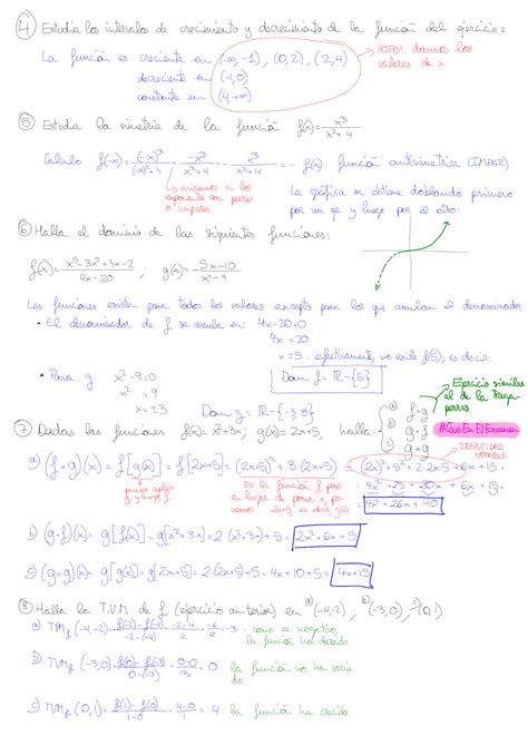 apuntes de matemáticas para ESO y Bachillerato Autoevaluación tema 9