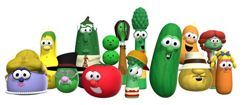 Veggietales Group Render By Quinn727studio On Deviantart