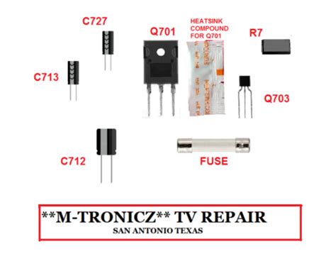 MICROWAVE REPAIR KIT PANASONIC POWER INVERTER BOARD F66459X92AP ...