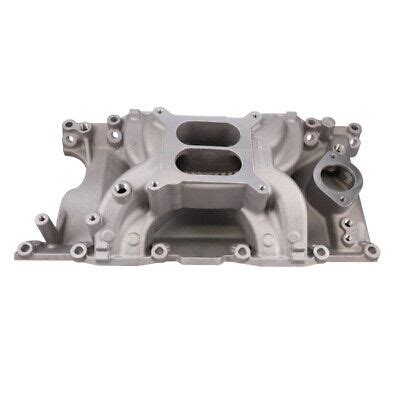 Small Block Mopar Aluminum Air Gap Intake Manifold Satin