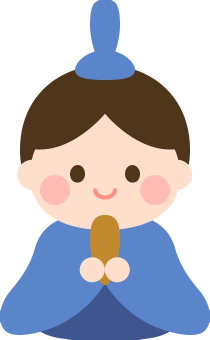 ひな人形のイラスト（お内裏様） イラストストック