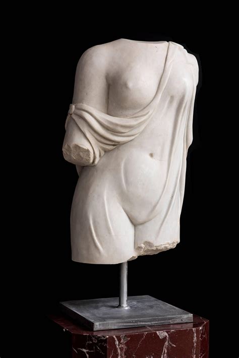 Classical Roman Sculpture In Marble Torso Of Woman At Stdibs Roman