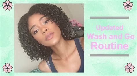 Updated Wash And Go Routine 3c 4a Youtube