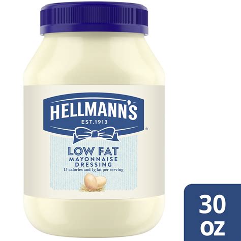 Hellmann S Low Fat Mayonnaise Dressing Oz Walmart