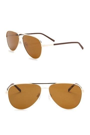 Cole Haan 60mm Polarized Aviator Sunglasses Nordstrom Rack Polarized Aviator Sunglasses