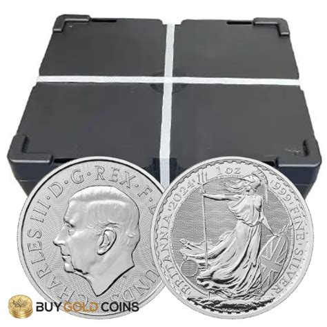 Monster Box Britannia Ounce Silver Coins