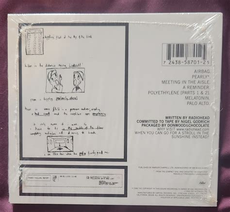 Airbaghow Am I Driving Ep Limited By Radiohead Cd Mar 2007