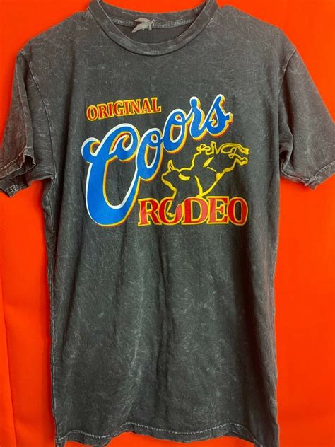 Vintage Coors Rodeo Shirt Etsy