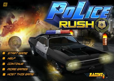 Police Rush - Funny Car Games