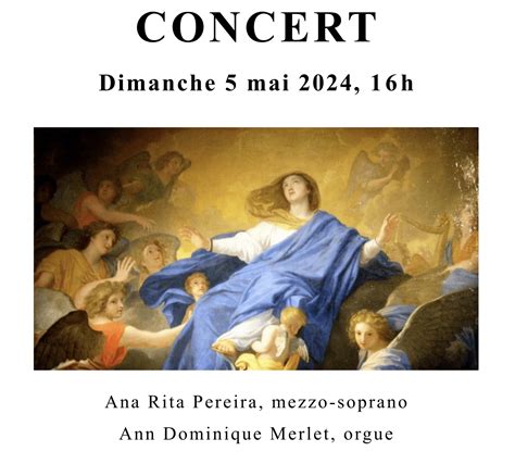 Concert Dorgue Et De Chants Paroisse Saint Laurent