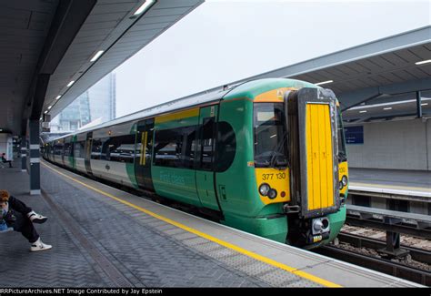 A Southern Class 377 Waits To Depart London Bridge