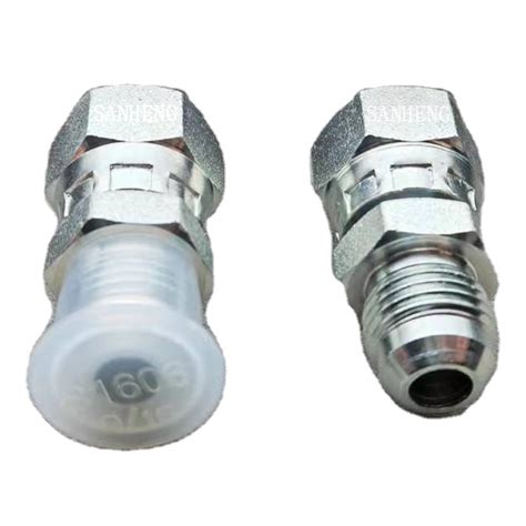 Stainless Steel Galvanizing Jic Male Female Straight Hydraulic Hose Threaded Connection Fitting