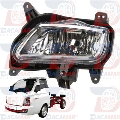 Neblinero Izquierdo Para Hyundai Porter H100 2014 2019 Dacamar Cl