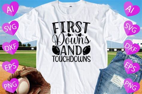 First Downs And Touchdowns Graphic By Shinecreativestore Creative Fabrica