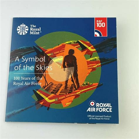 A Symbol Of The Skies RAF Centenary Badge 2018 UK 2 Silver Proof Coin