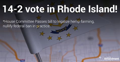 Rhode Island House Committee Passes Bill To Legalize Hemp Farming