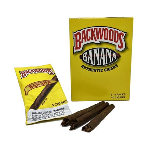 Banana Backwoods Cigars Native Smokes Mohawk Smoke Cigarette Shop