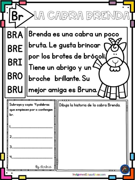 ComprensiÓn Lectora Para Infantil Y Primer Grado Con Trabadas Imagenes Educativas Lectura De